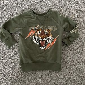 Crumbs Let’s Go Wild Sweatshirt. Boys 2T